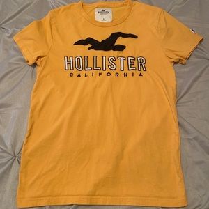 Hollister Logo T-Shirt (Mustard)